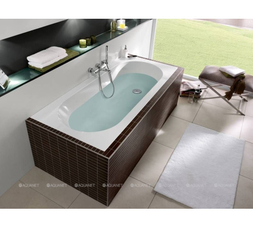 Ванна квариловая Villeroy & Boch Oberon 160x75 см комплект с ножками UBQ160OBE2V-01