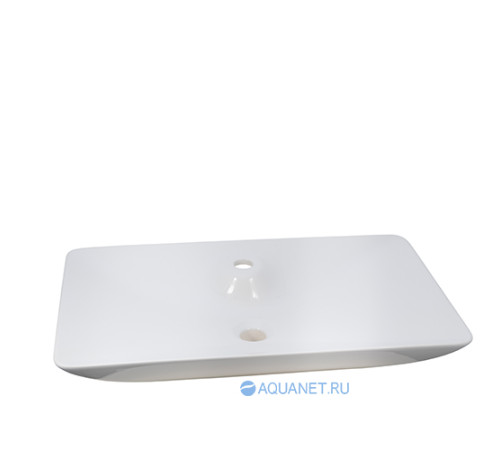 Раковина накладная Allen Brau FANTASY Y 644x395 мм с отверстием белая 4.11017.20