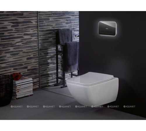Унитаз подвесной Villeroy & Boch Venticello 375x560 мм с сиденьем 4611RL01