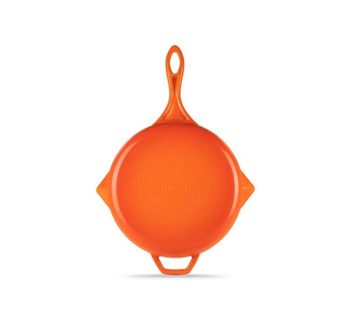 Сковорода-гриль чугунная Hosseven HS Y GTV 28 ORANGE 28 см А756528