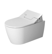 Комплект унитаз подвесной Duravit ME by Starck Rimless и крышка-биде SensoWash Slim 2529590000/611000002304300