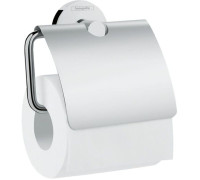 Держатель туалетной бумаги с крышкой Hansgrohe Logis Universal хром 41723000