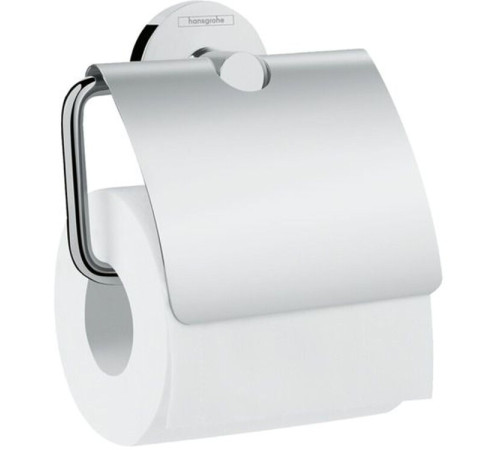 Держатель туалетной бумаги с крышкой Hansgrohe Logis Universal хром 41723000