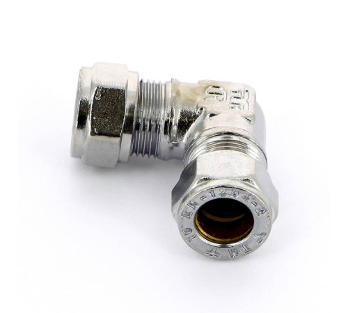 Угол обжимной Tiemme 10 мм хромированный 1130037