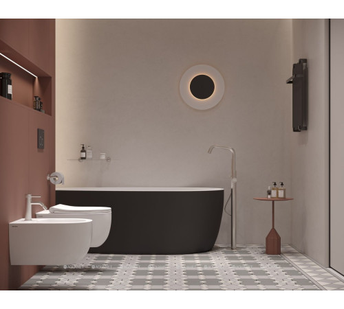 Смеситель для биде Allen Brau Priority 3.0 излив 122 мм никель 5.31A04-BN