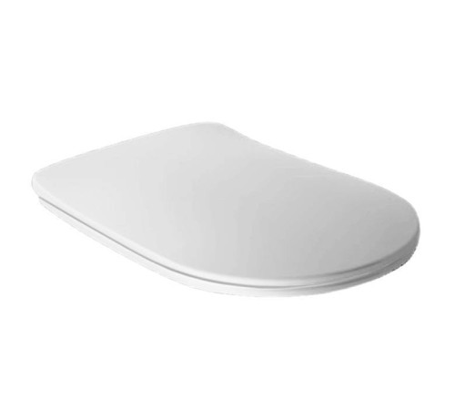 Сиденье для унитаза Kerasan Tribeca Slim с микролифтом белый матовый 519130