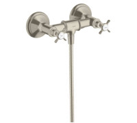 Смеситель для душа AXOR Montreux с двумя рукоятками никель 16560820