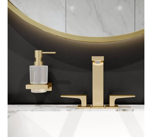 Диспенсер для жидкого мыла Hansgrohe AddStoris полированное золото 41745990