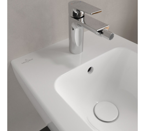 Биде подвесное Villeroy & Boch Subway 2.0 37х56.5х28 см CeramicPlus альпийский белый 540000R1