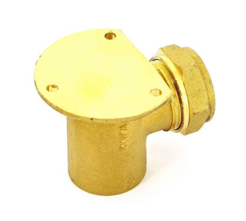 Водорозетка обжимная Tiemme 18x1/2 ВР латунь 1100091