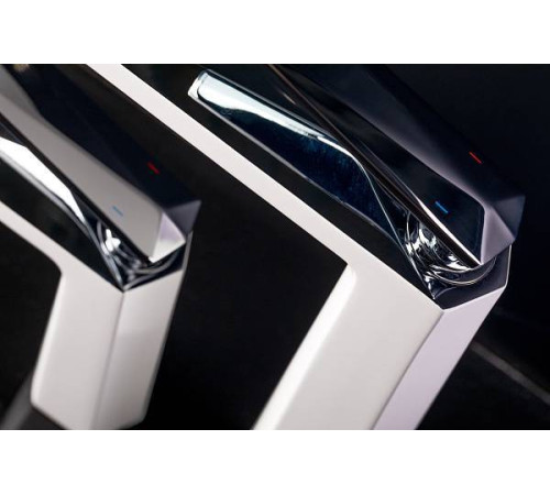 Смеситель для раковины Boheme Venturo белый хром 371-W