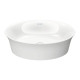 Раковина накладная Duravit White Tulip Ø 43 см без перелива 2362430079