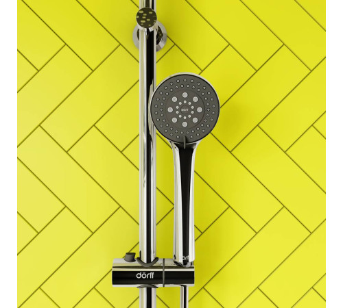 Душевая система DORFF Norma с тропическим душем D0710000