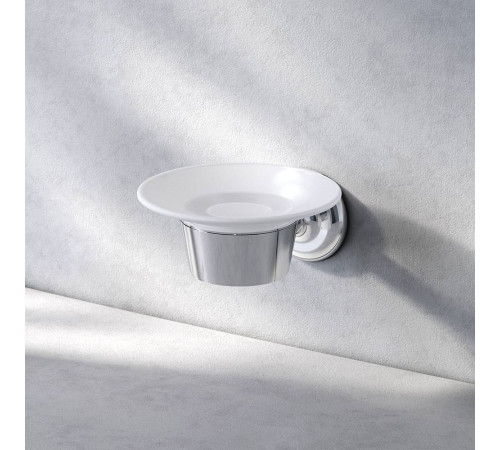 Мыльница стеклянная с настенным держателем AM.PM Like A8034200