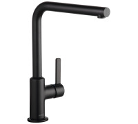 Смеситель для кухни Kludi L-INE S Г-излив 265 мм черный матовый 408033975