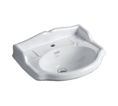 Раковина SIMAS Arcade 59х46 см 1 отв. белая AR814bi/1