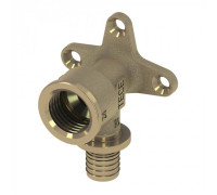 Уголок с настенным креплением TECEflex 25x3/4 латунь 768526