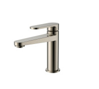 Смеситель для раковины Aquanet Novara никель шлифованный AQM6910BN