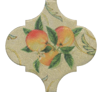Декор Kerama Marazzi Арабески котто орнамент 6,5х6,5 см OP\A168\65000