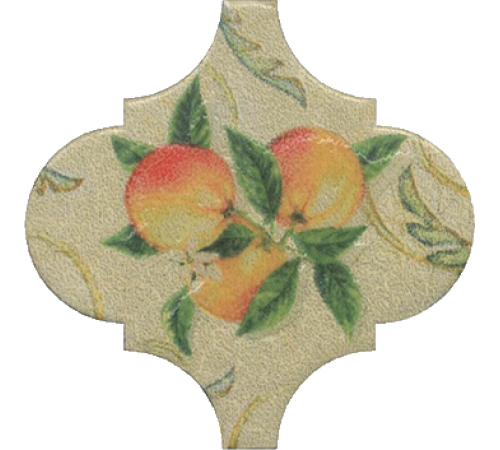 Декор Kerama Marazzi Арабески котто орнамент 6,5х6,5 см OP\A168\65000