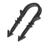 Скоба якорная Walraven BIS KAL для труб до 20 мм 58 мм черная 300 шт 0870158