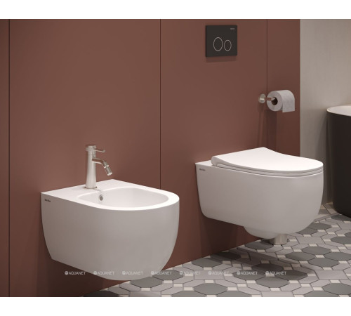 Смеситель для биде Allen Brau Priority 3.0 излив 122 мм никель 5.31A04-BN