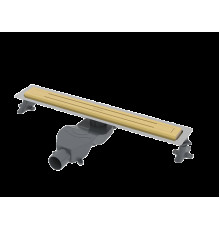 Душевой лоток Boheme Premium Linear 60 см матовое золото 983-60-MG