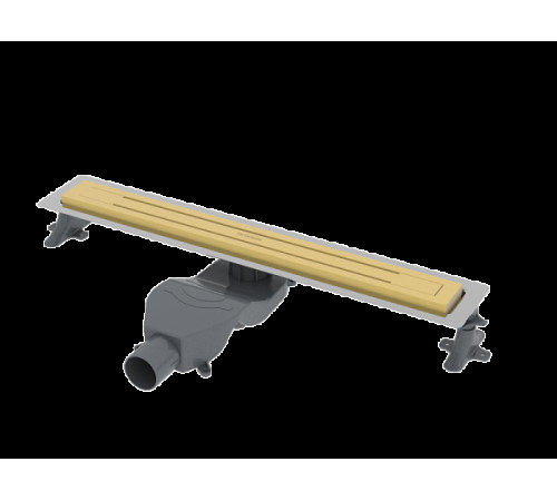 Душевой лоток Boheme Premium Linear 60 см матовое золото 983-60-MG