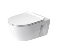 Унитаз подвесной Duravit No.1 540х360 мм безободковый с сиденьем микролифт белый 45820900A1