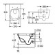 Комплект унитаз подвесной Villeroy & Boch Architectura TwistFlush с сиденьем SoftClosing 4694CL01