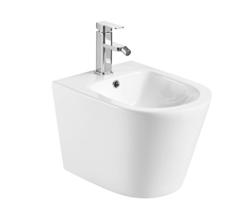 Биде подвесное Aquame AQM2101 с отверстием под смеситель 515x360 мм AQM2101