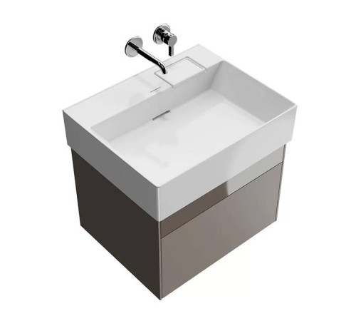 Тумба подвесная Kerama Marazzi Logica 56.4x46x40.3 см 2 ящика песчаный LOG.60.2\SAN