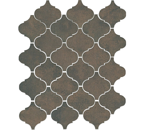 Плитка Kerama Marazzi Арабески котто коричневый 26х30 см 65004