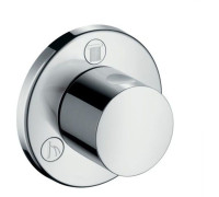 Вентиль запорный и переключающий Hansgrohe S Trio/Quattro скрытого монтажа хром 15932000