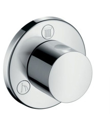 Вентиль запорный и переключающий Hansgrohe S Trio/Quattro скрытого монтажа хром 15932000