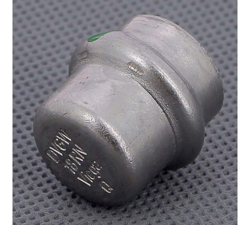 Заглушка пресс из нержавеющей стали Viega Sanpress Inox 18 мм 452865