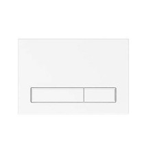 Клавиша смыва Elsen E08 220х150 мм белый E08white