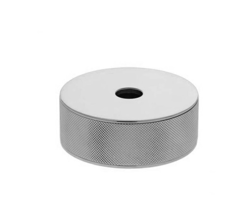 Контейнер настольный Oasis Defile Ø 11х4.5 см рифленый хром 0AGD023CR