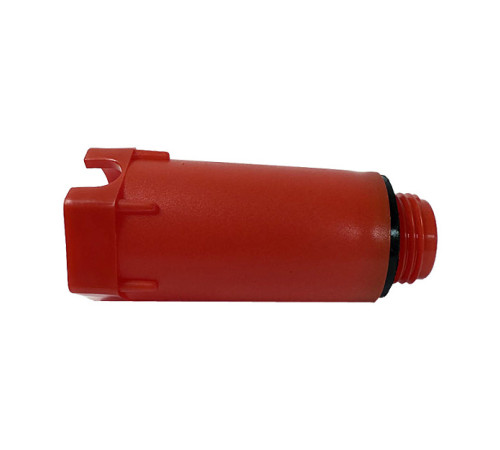 Заглушка Henco 1/2 дюйма НР 80 мм красная PLUG04-R80
