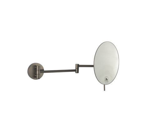 Зеркало косметическое Boheme 508-GM настенное увеличение 3x оружейная сталь 508-GM