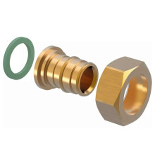 Штуцер с накидной гайкой Uponor Q&E 20-3/4 НГ 1023016