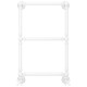 Полотенцесушитель водяной Сунержа Ренессанс 400x660 мм белый 12-0280-6640