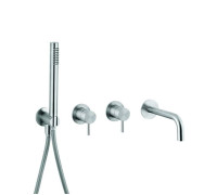 Смеситель для ванны Cisal Xion встраиваемый с ручным душем XI001101D1