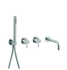 Смеситель для ванны Cisal Xion встраиваемый с ручным душем XI001101D1