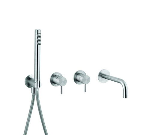 Смеситель для ванны Cisal Xion встраиваемый с ручным душем XI001101D1