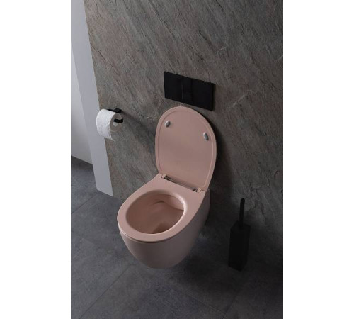 Чаша подвесного унитаза Allen Brau Fantasy розовый 4.11004.SM