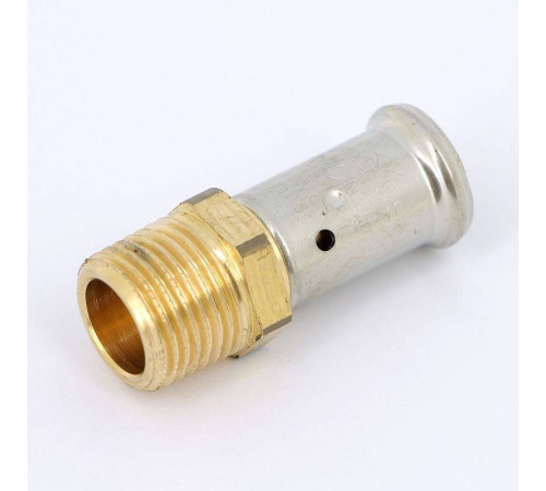 Муфта с наружной резьбой пресс HENCO 17P 16x1/2 17P-1604