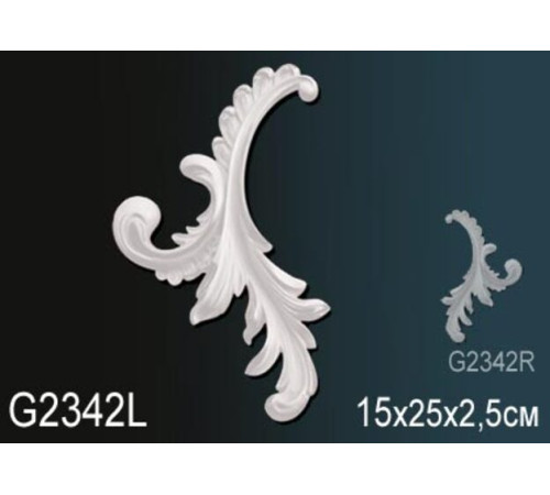 Декоративный элемент Perfect из полиуретана G2342L