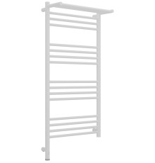 Полотенцесушитель электрический Сунержа Богема 3.1 с 1 полкой 50х100 см левый белый матовый 30-6006-1050