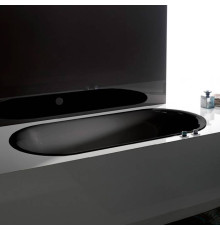 Ванна встраиваемая Bette BetteLux Oval 190x90x45 см черный матовый 3467-035 PLUS